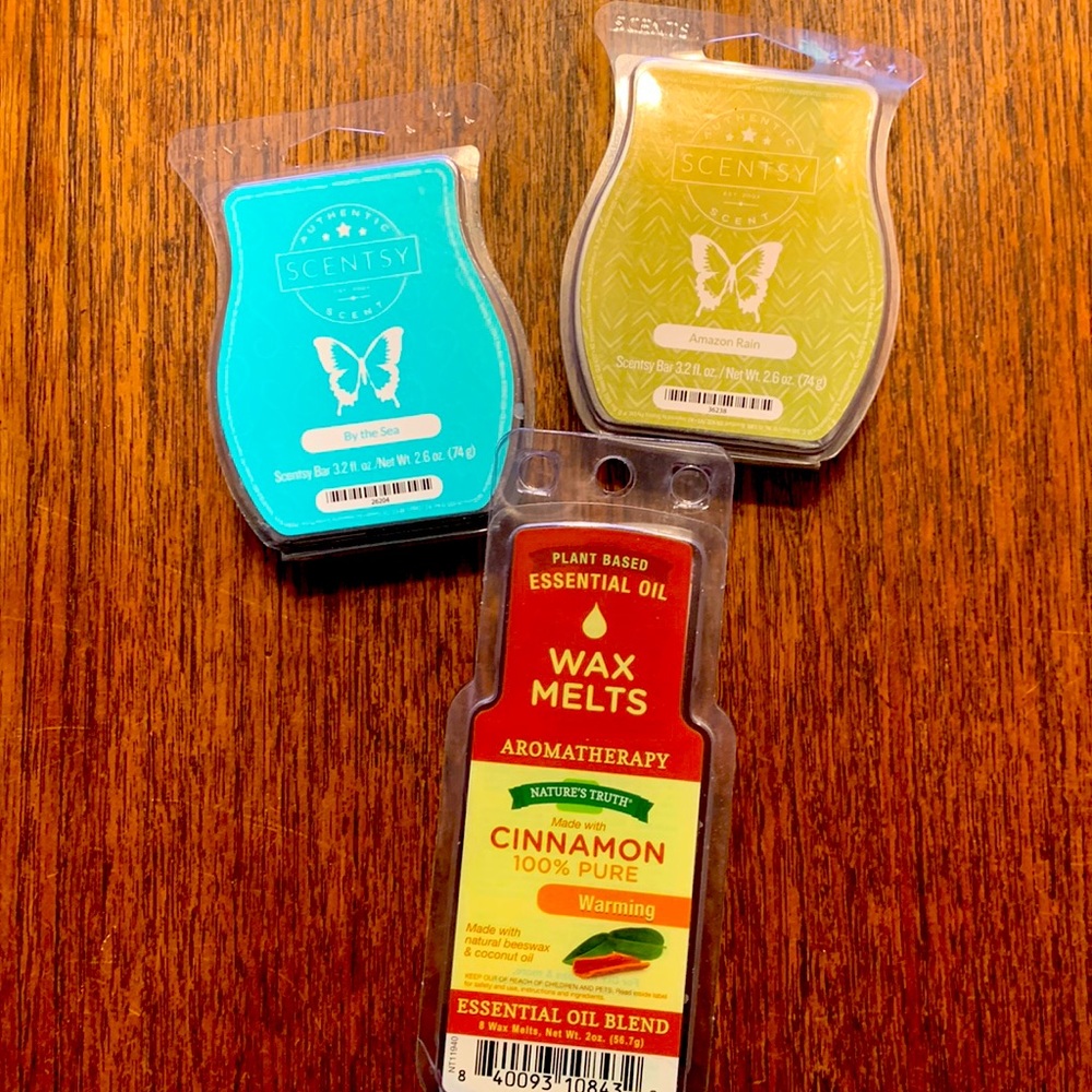3/$20 BUNDLE & Save Scentsy & Natures truth aromatherapy waxes